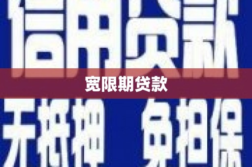 源城宽限期贷款