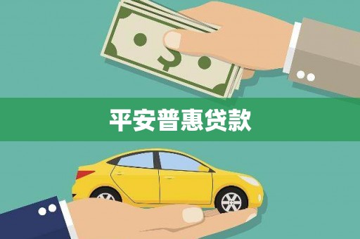 源城平安普惠贷款