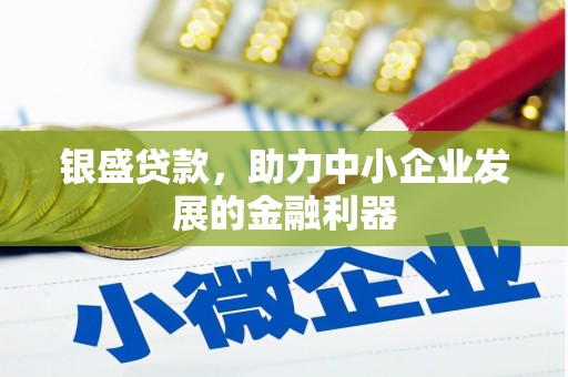 源城银盛贷款，助力中小企业发展的金融利器