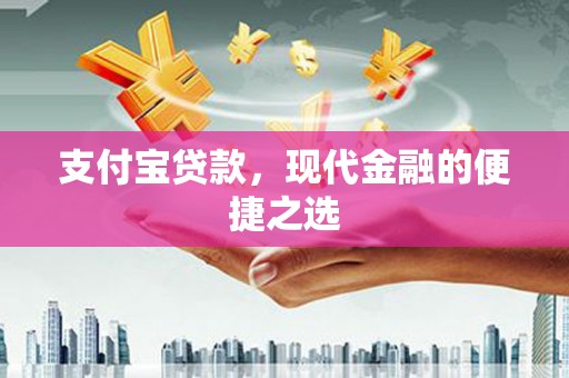 源城支付宝贷款，现代金融的便捷之选