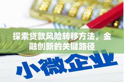 源城探索贷款风险转移方法，金融创新的关键路径