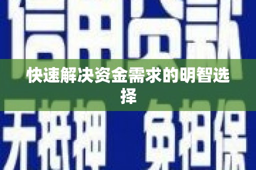 源城快速解决资金需求的明智选择